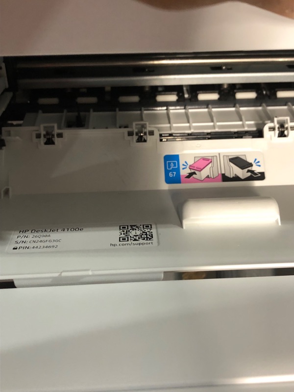 Photo 5 of [READ NOTES]
HP DeskJet 4155e Wireless Color All-in-One Printer & 67XL Tri-Color High-Yield Ink Cartridge | 
