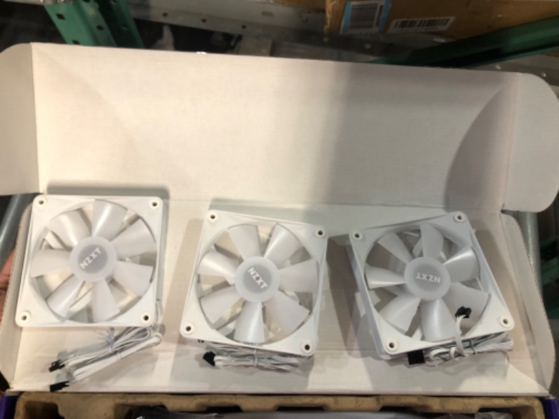 Photo 1 of NZXT Kraken 360mm RGB AIO Liquid CPU Cooler with LCD Display - White
