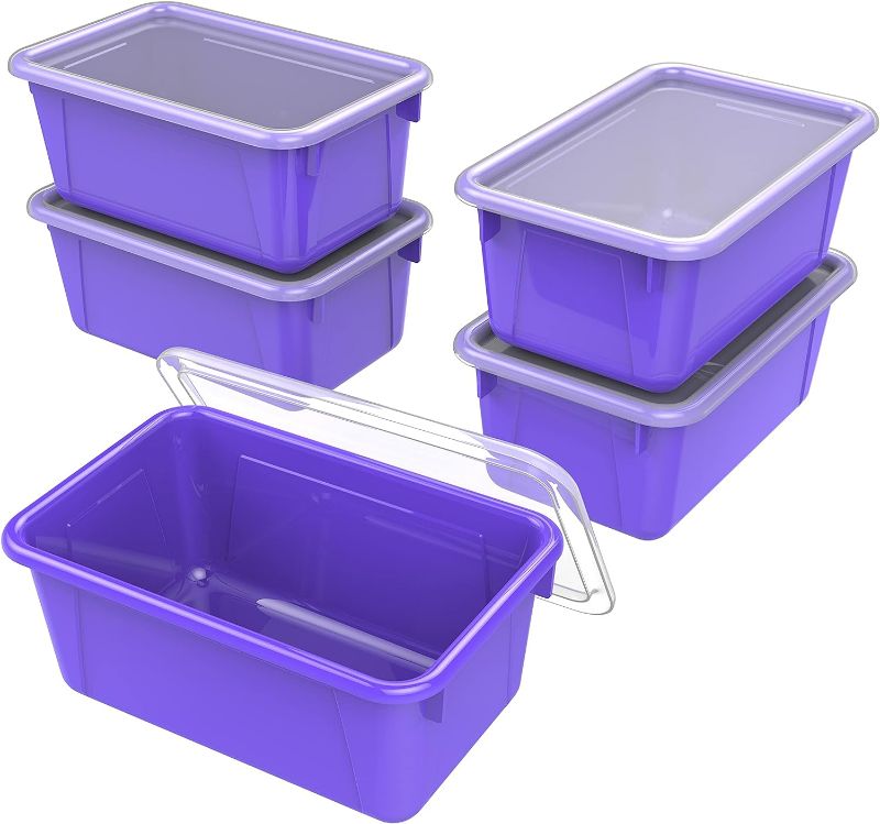 Photo 1 of  Small Cubby Bins – Plastic Storage Containers PICTURE FOR REFRENCE ONLY 