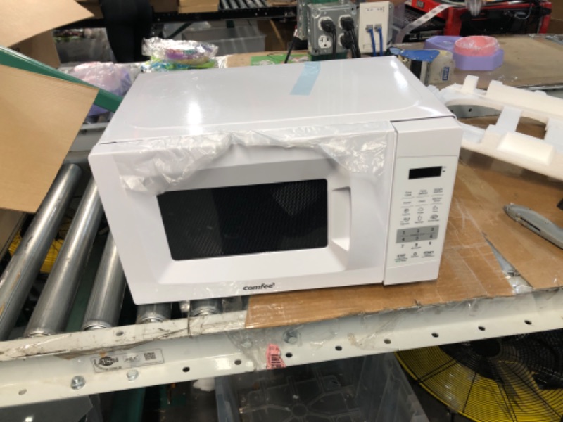 Photo 2 of **USED** COMFEE' EM720CPL-PM Countertop Microwave Oven with Sound On/Off, ECO Mode and Easy One-Touch Buttons