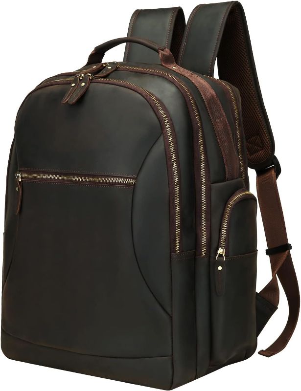 Photo 1 of 
UBANT Leather Backpack for Men,