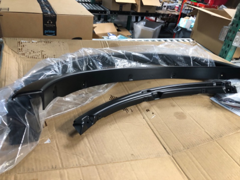Photo 1 of Bushwacker OE Style Factory Front Fender Flares | 2-Piece Set, Black, Smooth Finish | 20115-02 | Fits 2018-2020 Ford F-150