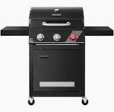 Photo 1 of **dent**3-Burner Propane Gas Grill in Matte Black with TriVantage Multifunctional Cooking System