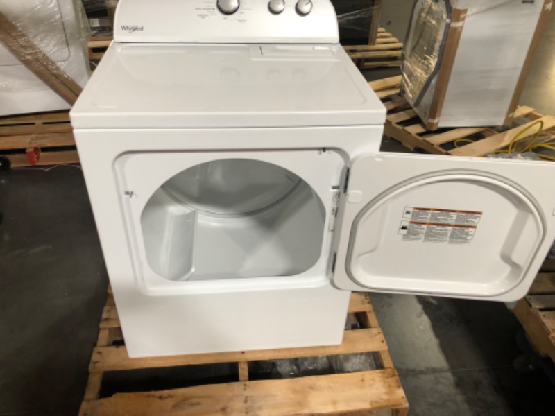 Photo 4 of ***DAMAGED - SEE NOTES***
Whirlpool 7-cu ft Electric Dryer (White) WED4815EW