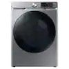 Photo 1 of SAMSUNG 7.5 cu. ft. Smart Stackable Vented Electric Dryer with Steam Sanitize+ in Platinum
