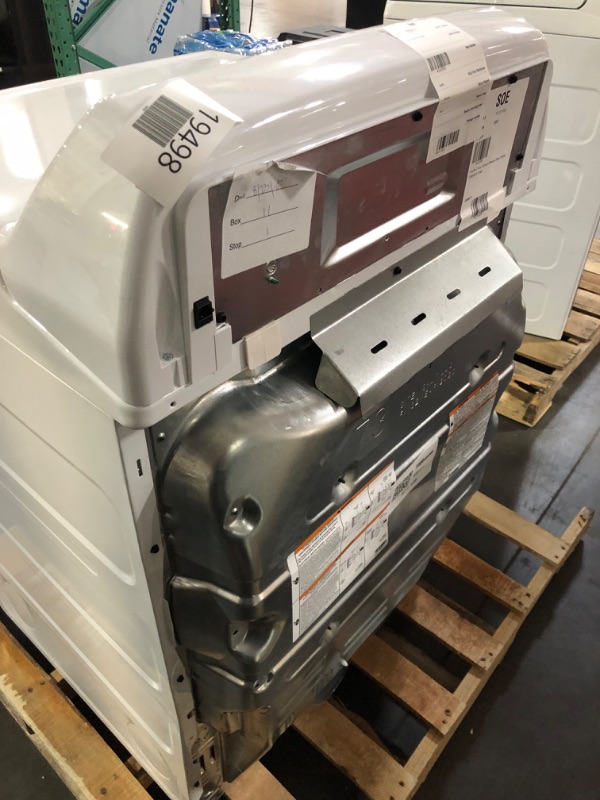 Photo 1 of GE Profile 7.4-cu ft Smart Electric Dryer (White) ENERGY STAR