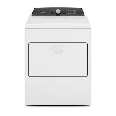Photo 1 of ***HEAVILY USED AND DIRTY - SEE PICTURES - NO POWER CORD - UNABLE TO TEST***
Whirlpool 7-cu ft Hamper DoorGas Dryer (White)