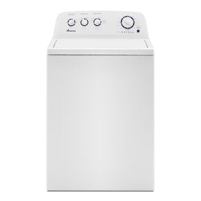 Photo 1 of Amana 3.8-cu ft High Efficiency Agitator Top-Load Washer (White)