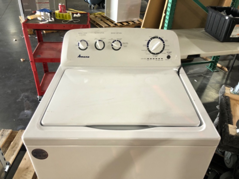 Photo 3 of PARTS ONLY
Amana 3.8-cu ft High Efficiency Agitator Top-Load Washer (White)