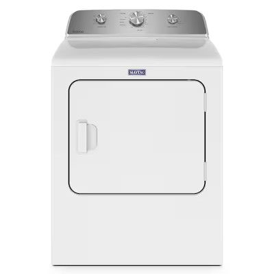 Photo 1 of Maytag 7-cu ft GAS Dryer (White)