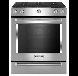 Photo 1 of KitchenAid
30 Inch Wide 6.5 Cu. Ft. Slide-In Gas Range with Baking Drawer