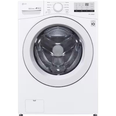 Photo 1 of [READ NOTES]
LG 4.5-cu ft High Efficiency Stackable Front-Load Washer (White) ENERGY STAR