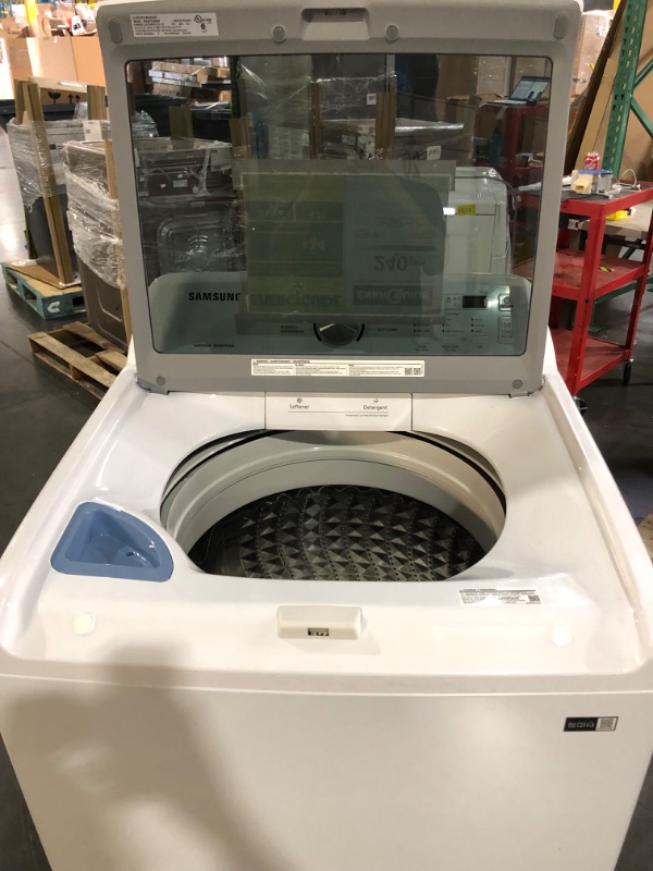 Photo 6 of 4.5 cu. ft. Top Load Washer with Vibration Reduction Technology+ in White