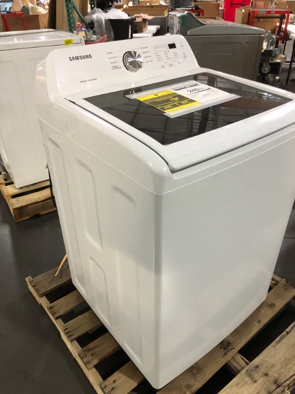 Photo 5 of 4.5 cu. ft. Top Load Washer with Vibration Reduction Technology+ in White