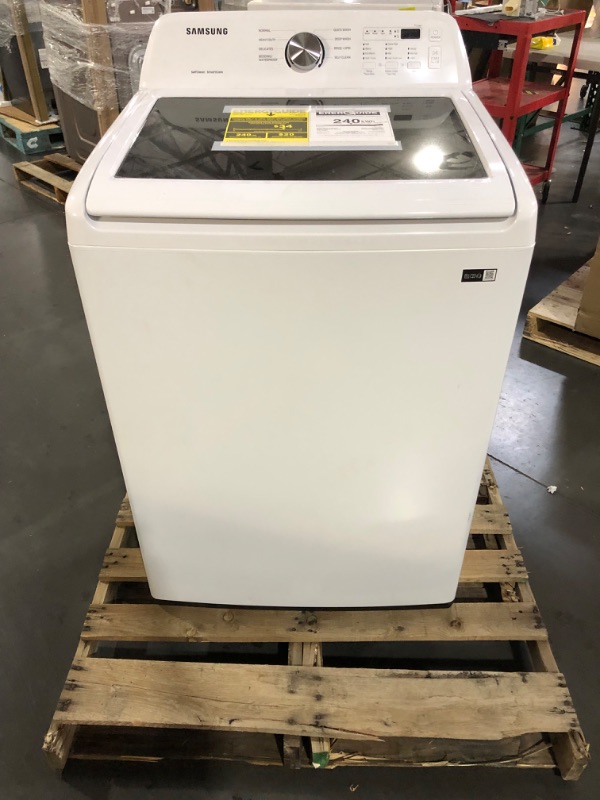 Photo 7 of 4.5 cu. ft. Top Load Washer with Vibration Reduction Technology+ in White