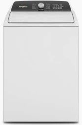 Photo 1 of Whirlpool 4.5-cu ft High Efficiency Agitator Top-Load Washer (White)