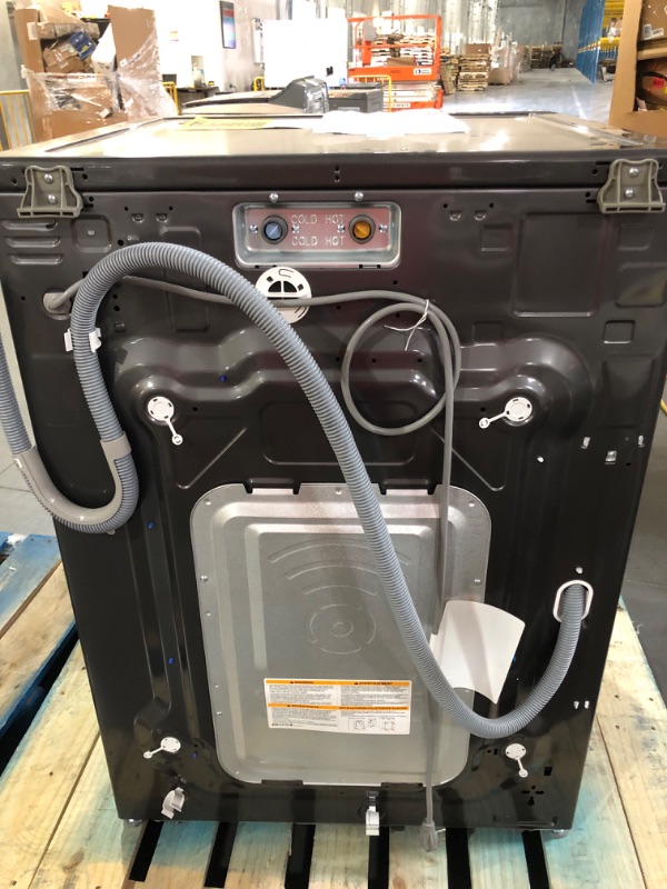 Photo 10 of 5.2 cu. ft. Mega Capacity Smart wi-fi Enabled Front Load Washer with TurboWash® and Built-In Intelligence SN:307KWBYLR253 MODEL #: WM8900HBA