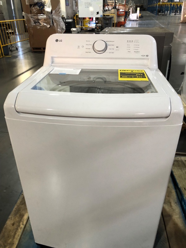 Photo 2 of *LIKE NEW* 4.1 cu. ft. Top Load Washer with 4-Way Agitator® and TurboDrum™ Technology