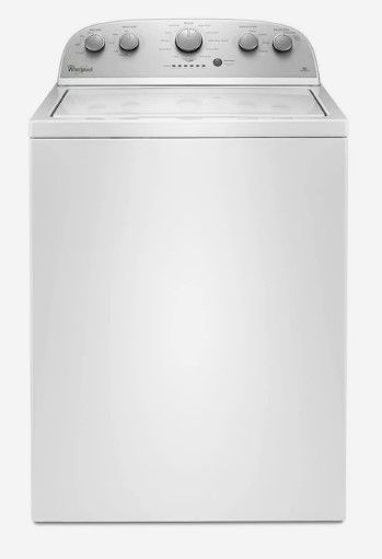 Photo 1 of *MINOR SCRATCHES SEE LAST TWO PHOTOS*
3.5 cu. ft. Top Load Washer with the Deep Water Wash Option MODEL #:WTW4816FW3 SERIAL #: CC3109719