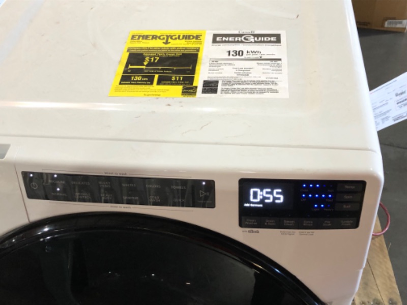 Photo 6 of MAYTAG 4.5 Cu. Ft. Front Load Washer with Quick Wash Cycle
