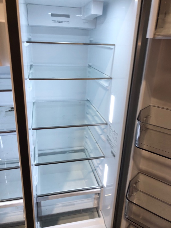 Photo 7 of MIDEA 26.3 Cu. Ft. Side-by-Side Refrigerator

