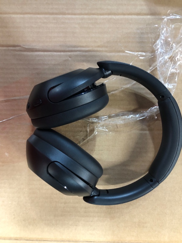 Photo 7 of Sony WH-XB910NNoise Cancelling Headphones, Wireless Bluetooth Over the Ear Headset with Microphone and Alexa Voice Control, Black