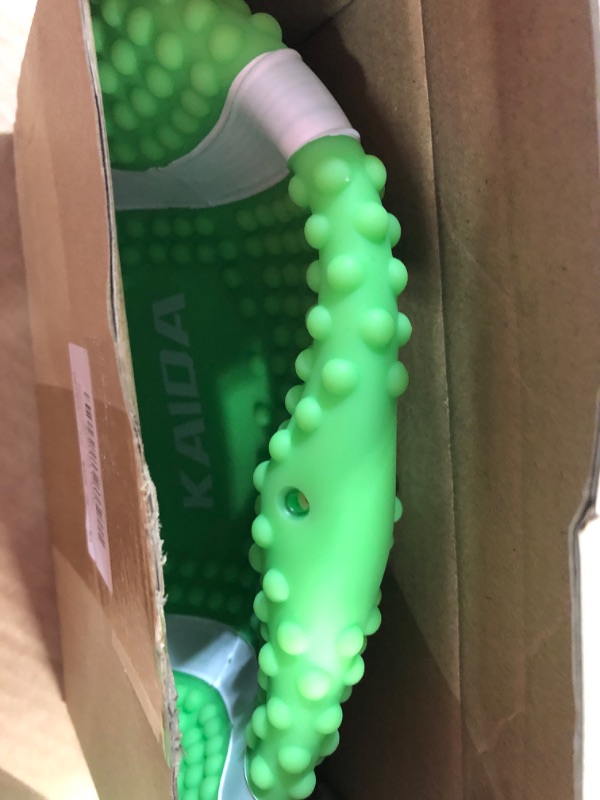 Photo 2 of ***GREEN***Hiboom Glow in The Dark Football, 9.25 Inches Light up Waterproof Football