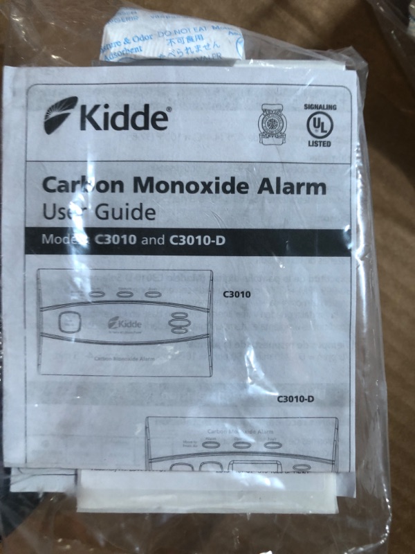 Photo 3 of ***DETECTORs  ONLYKidde Carbon Monoxide Detector with Long-Life 