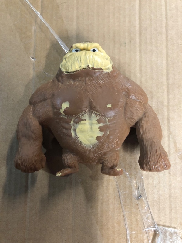 Photo 2 of ***USED***apaef Squishy Monkey Stretch Gorilla Figure Gorilla Latex Gorilla Soft Stretchy Gorilla Toy Stretchy Gorilla Action Figure for Kids Child Boys Girls Brown