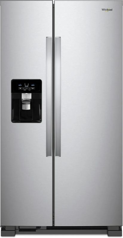 Photo 1 of Whirlpool® 24.5 Cu. Ft. Fingerprint Resistant Stainless Steel Side-by-Side Refrigerator