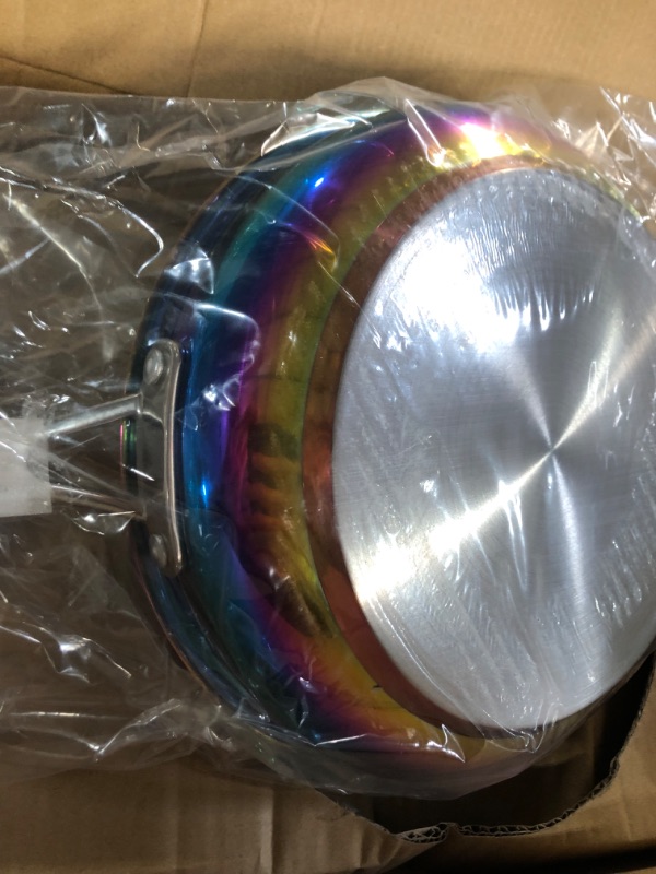 Photo 4 of The Magical Kitchen Collection - Iridescent Rainbow Cookware Set
