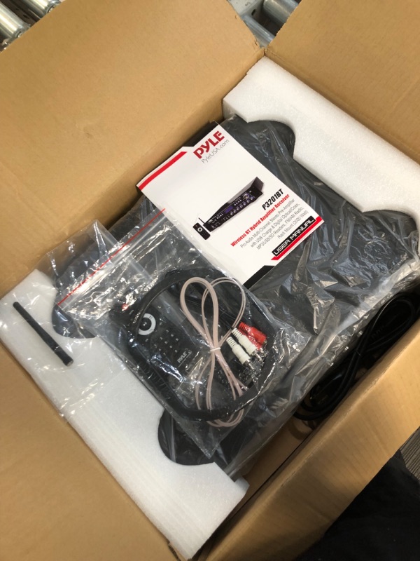 Photo 1 of Pyle Multi Channel Bluetooth Preamplifier Receiver - 3000 Watt Audio 