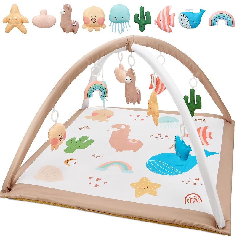 Photo 1 of Baby Gym and Infant Play Mat Rainbow Design