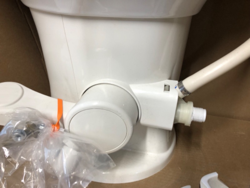 Photo 2 of (PARTS ONLY) Dometic 302320081 320 Series Standard Height RV Toilet, White