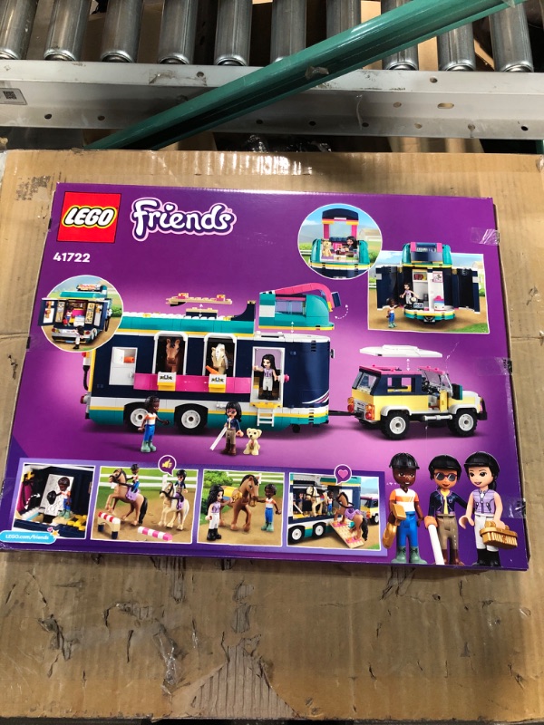 Photo 3 of (Factory sealed prior to inspection) LEGO Friends Horse Show Trailer 