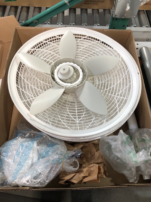 Photo 2 of (Used - see notes) Lasko, White 1820 18? Oscillating Movement Tilt-back Fan Head,