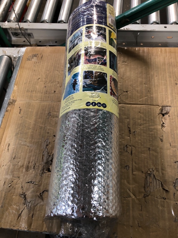 Photo 2 of (NEW) Reflectix BP24010 Series Foil Insulation, 24 in. x 10 ft 24 in. x 10 ft.