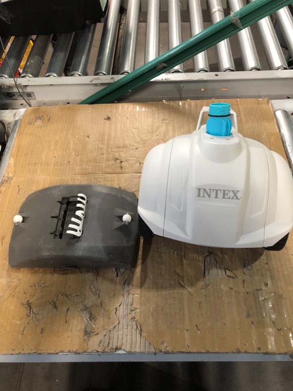 Photo 2 of (USED UNABLE TO TEST) Intex ZX50 Automatic Pool Cleaner, Gray