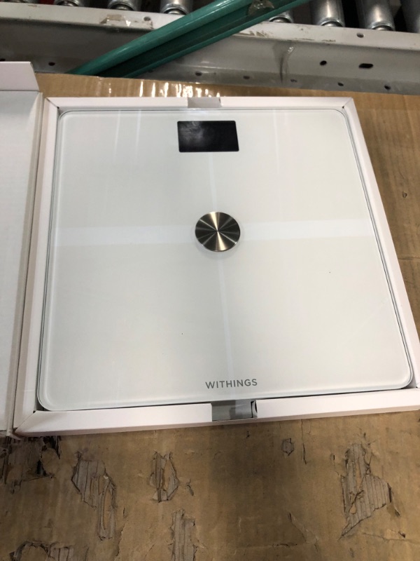 Photo 2 of **NOT CALIBRATED** Withings Body+ - Digital Wi-Fi Smart Scale 