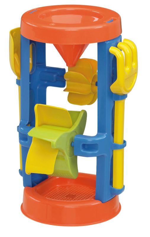 Photo 1 of American Plastic Toys Kids’ Sand and Water Wheel Tower,