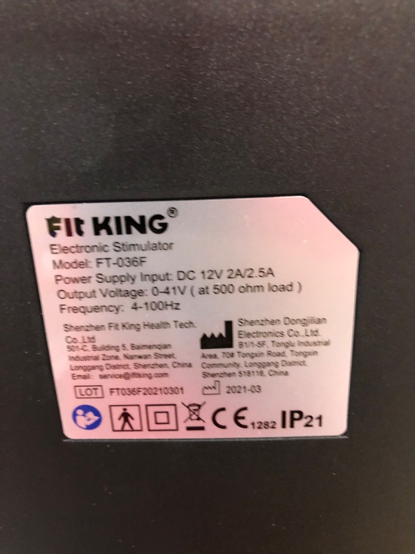 Photo 4 of FIT KING Foot Circulation Stimulator Machine