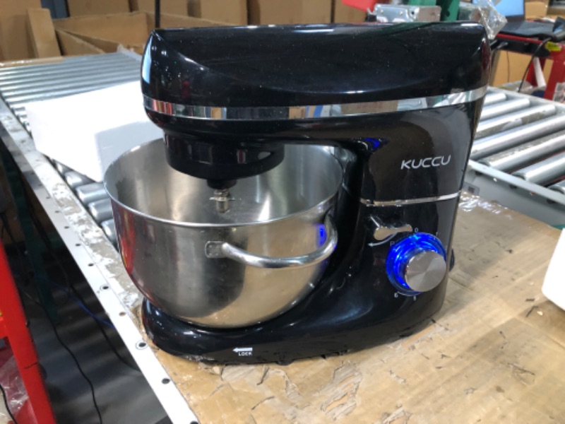 Photo 2 of ***HEAVILY USED AND DIRTY***
KUCCU Stand Mixer, 6.5 Qt 660W, 6-Speed Tilt-Head