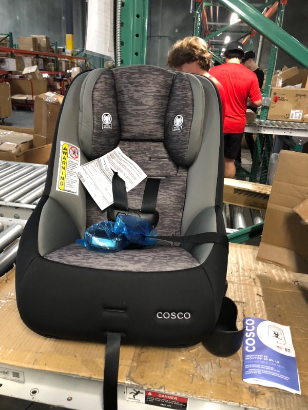 Photo 2 of Cosco Mighty Fit 65 DX Convertible Car Seat (Heather Onyx Gray)