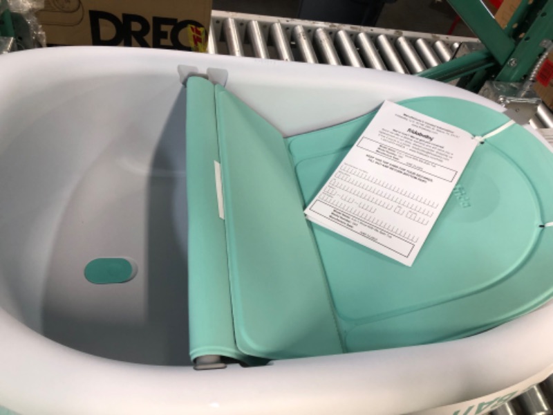 Photo 2 of 4-in-1 Grow-with-Me Bath Tub by Frida Baby Transforms Infant Bathtub 