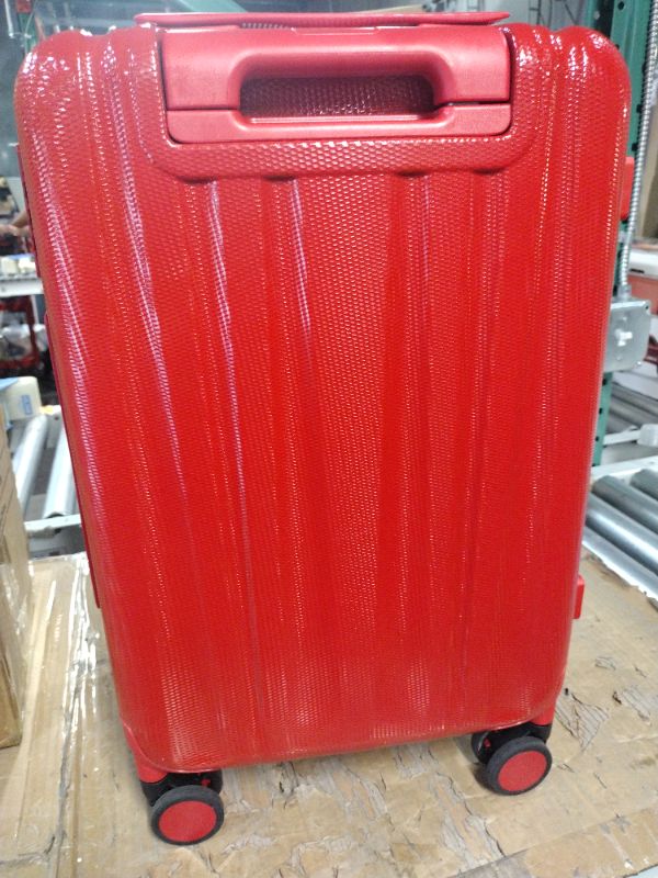 Photo 3 of (USED/See) Hanke Upgrade Carry On Luggage Airline Approved, 20'' Lightweight  Red