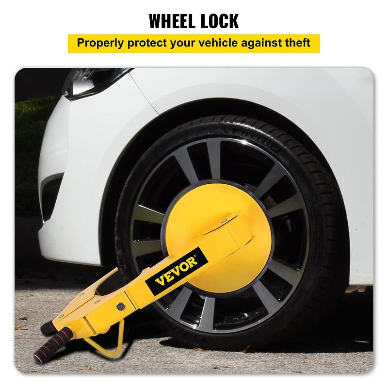 Photo 1 of (New/see notes/Similar to stock photo) Wheel Lock Clamp Boot