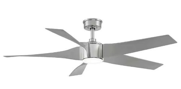 Photo 1 of **STOCK PHOTO REFERENCE ONLY** GREY CEILING FAN, 23" WOOD BLADES, SCRATCHED