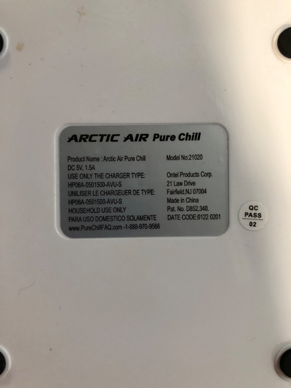 Photo 2 of [READ NOTES]
Arctic Air Pure Chill 2.0 Evaporative Air Cooler by Ontel