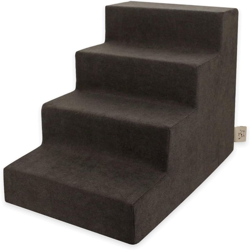 Photo 1 of ***READ NOTES***Best Pet Supplies Foam Pet Steps, 4-Step (H: 18")***Grey***
