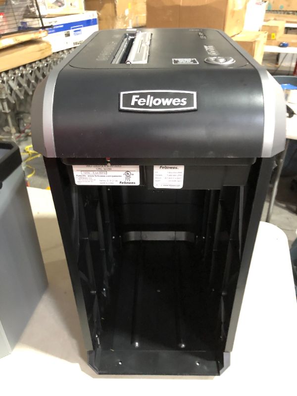 Photo 6 of ***NONFUNCTIONAL - SEE NOTES***
Fellowes ?Powershred 99Ci 18-Sheet 100% Jam-Proof Crosscut Paper Shredder